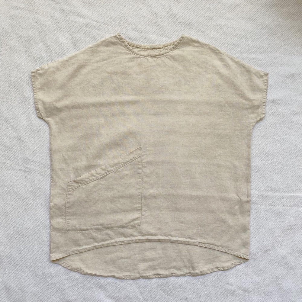 COPY - Elizabeth Suzann Harper Tunic OSM flax Linen